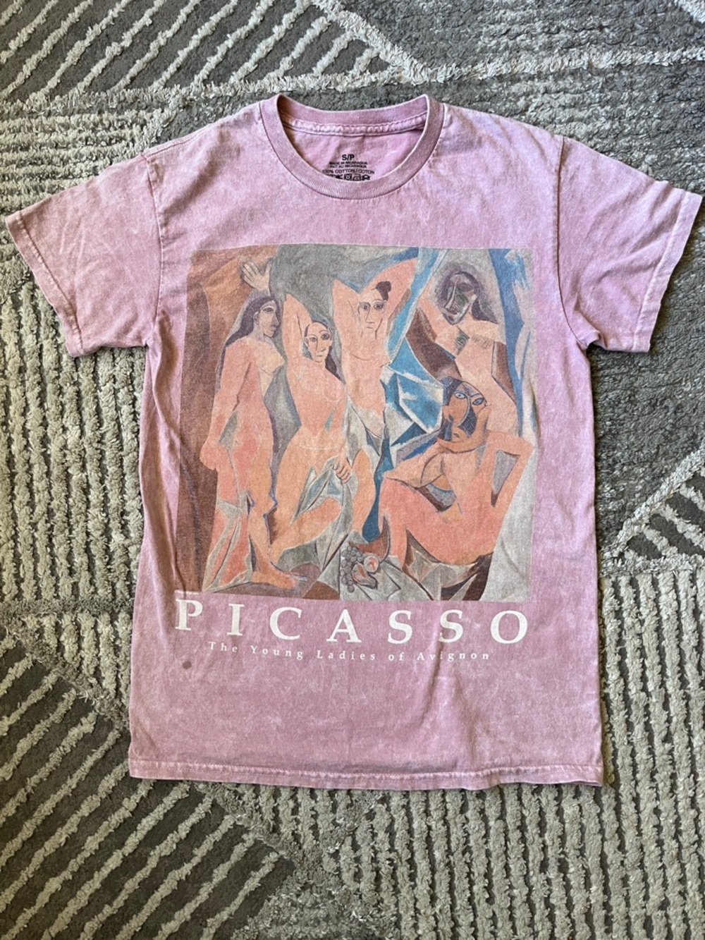 Pink Picasso T-shirt - Size S